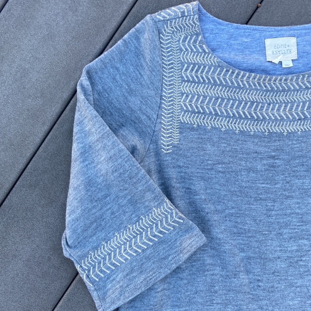 Edme & Esyllte by Anthropologie 3/4 sleeve tunic sweater dress, size sma… - Picture 3 of 15